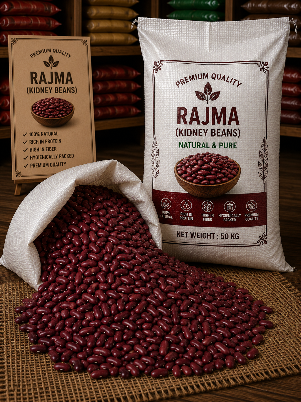 Rajma (Kidney Beans) 500gm Code5001