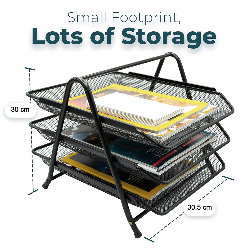 Heavy Duty Metal 3-tier Multi Rack Stand  Durable Organizer Rack