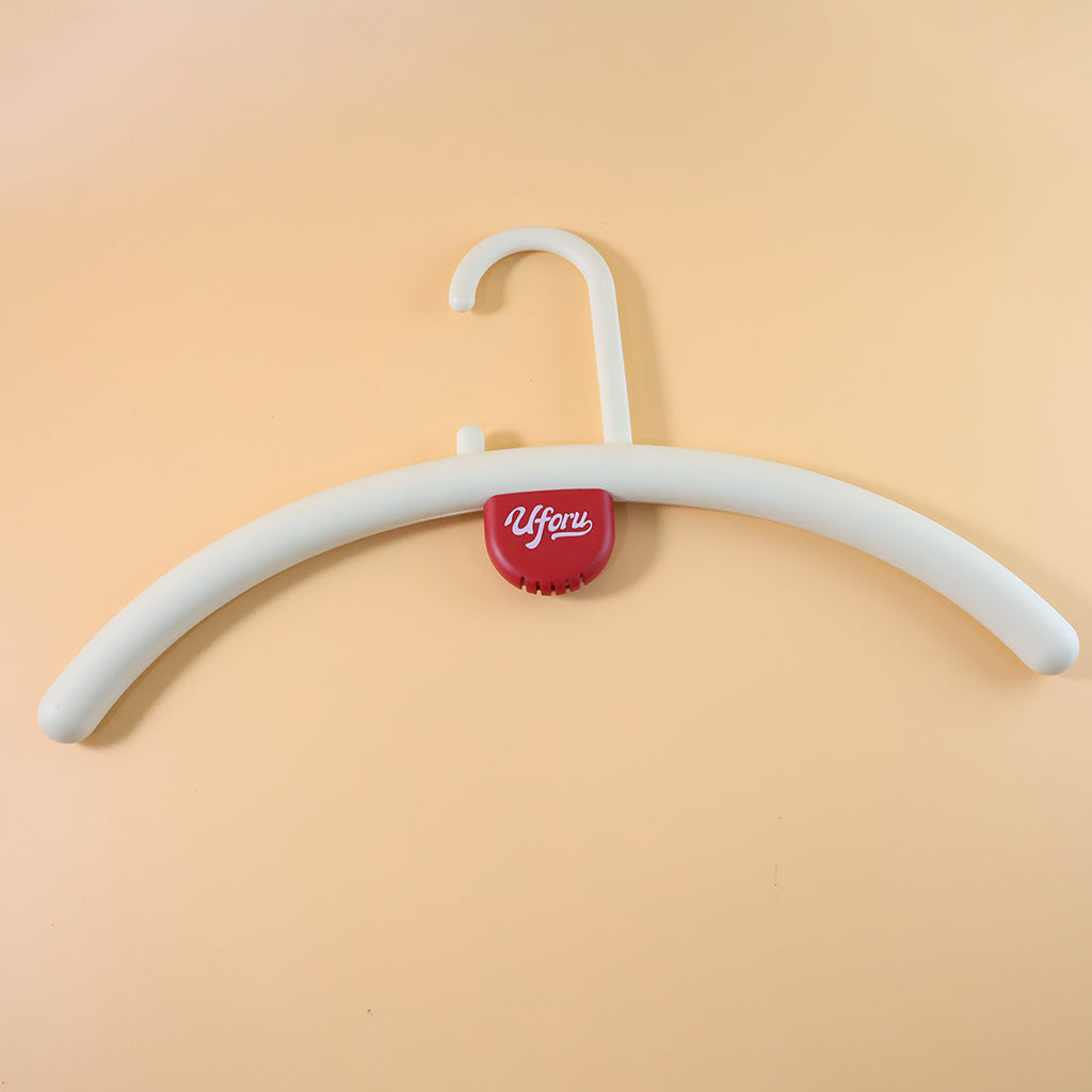 Multipurpose Anti-slip Plastic Clothes Hanger With Fragrance Holder (1 Pc)