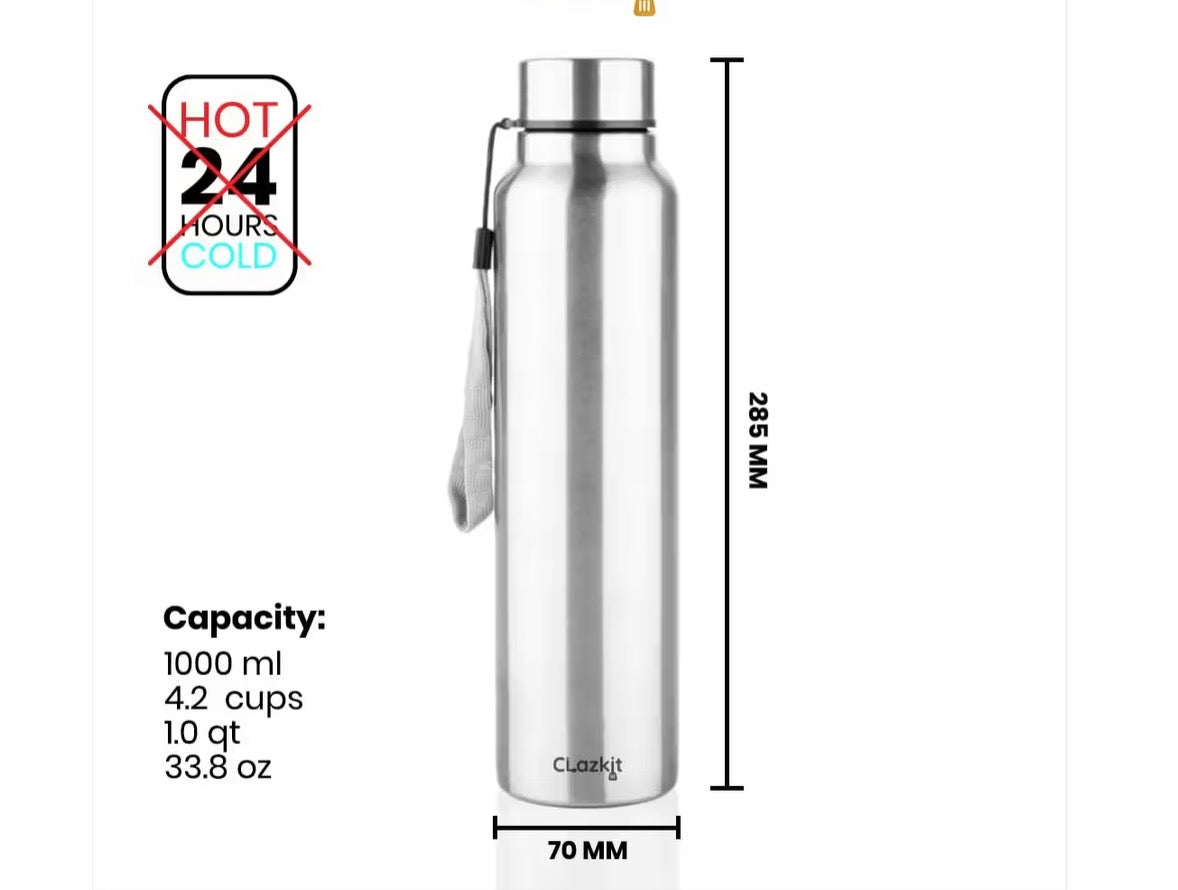 Stainless Steel Water Bottle – 500ml