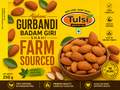 Tulsi Afghani Gurbandi Badam Giri Shahi Farm Sourced 250g Code5001