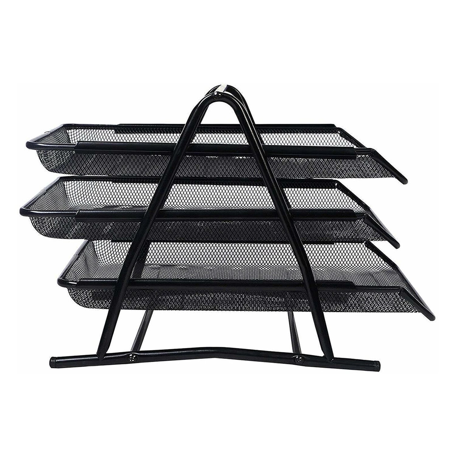 Heavy Duty Metal 3-tier Multi Rack Stand  Durable Organizer Rack