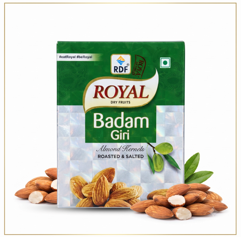 RDF Royal Badam Giri Almond Kernels 100g