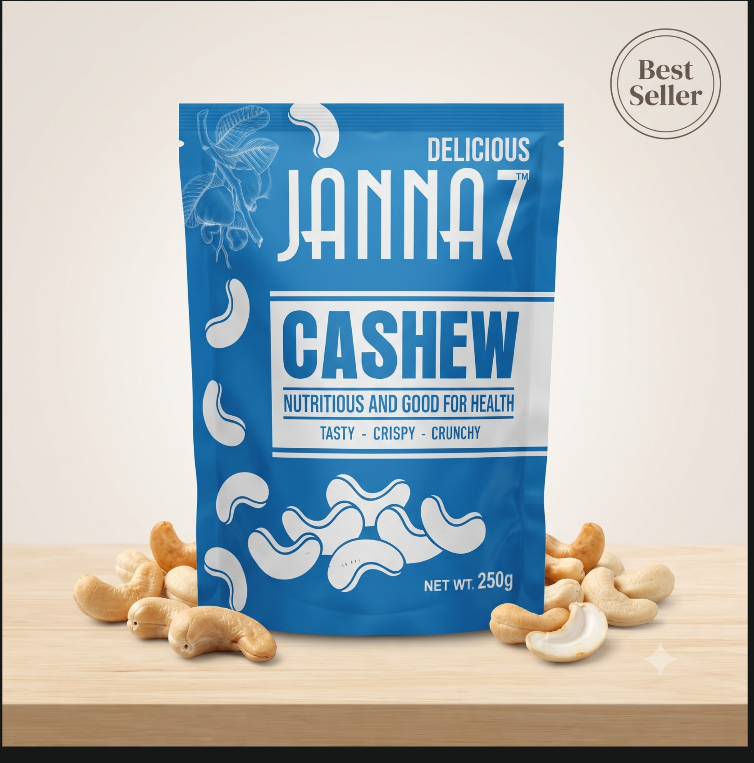 Jannaz Delicious Cashew 250g best seller