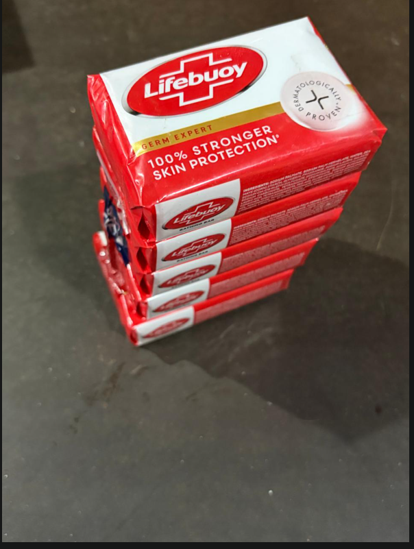 Lifebuoy Germ Expert Soap 5 Pack top view