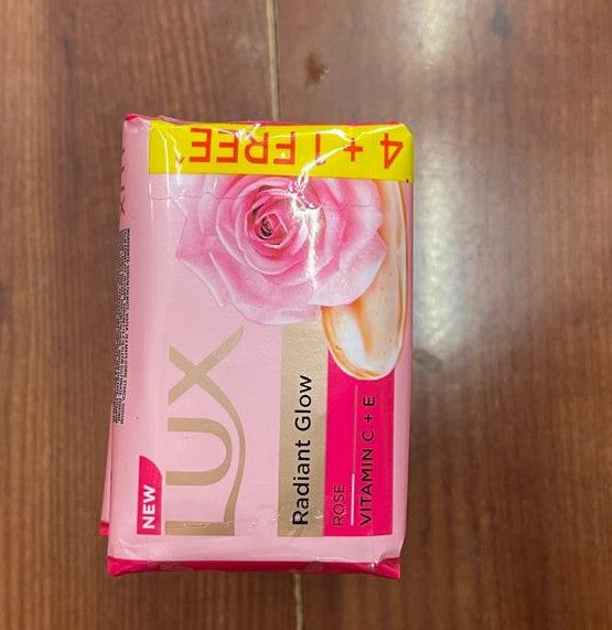 Lux Radiant Glow Soap - Vitamin C+E (4+1 Free Pack)