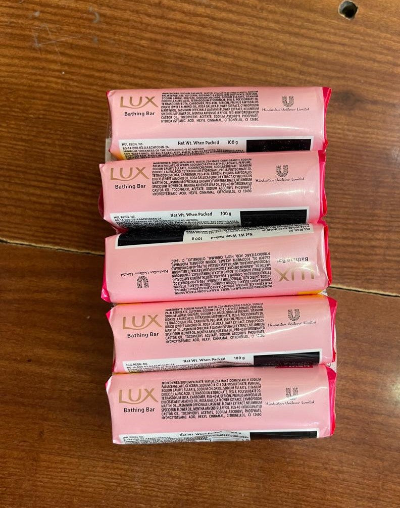 Lux Radiant Glow Soap - Vitamin C+E (4+1 Free Pack)