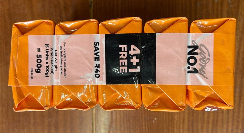 Godrej No.1 Sandal Turmeric Soap