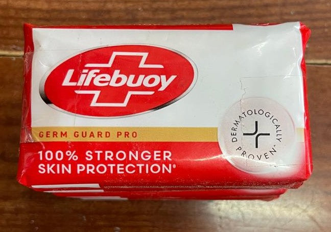 Lifebuoy Germ Guard Pro Soap - 100% Stronger Skin Protection