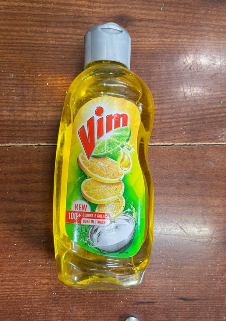 Vim Dishwash Liquid - 100+ Odours & Grease Gone in 1 Wash