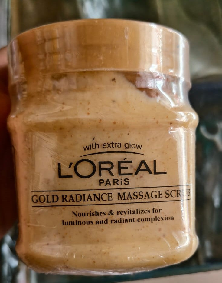 L'Oreal Paris Gold Radiance Massage Scrub - With Extra Glow 450g 5002