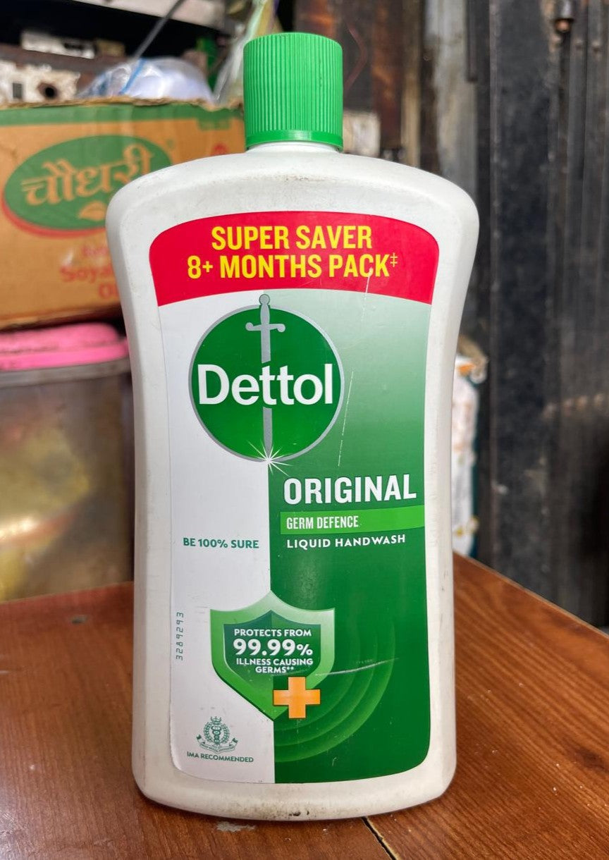 Dettol Original Germ Defence Liquid Handwash Super Saver 8+ Months Pack