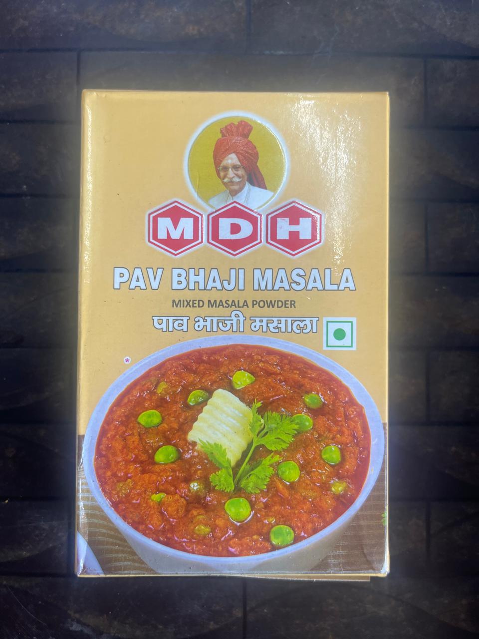 MDH Pav Bhaji Masala Mixed Masala Powder box