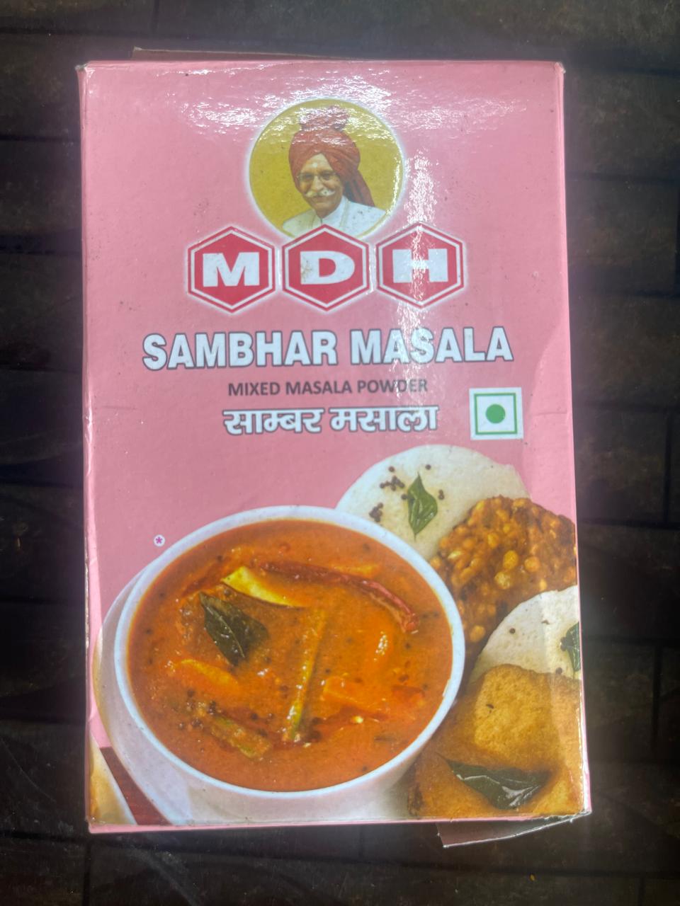 MDH Sambhar Masala Mixed Masala Powder box