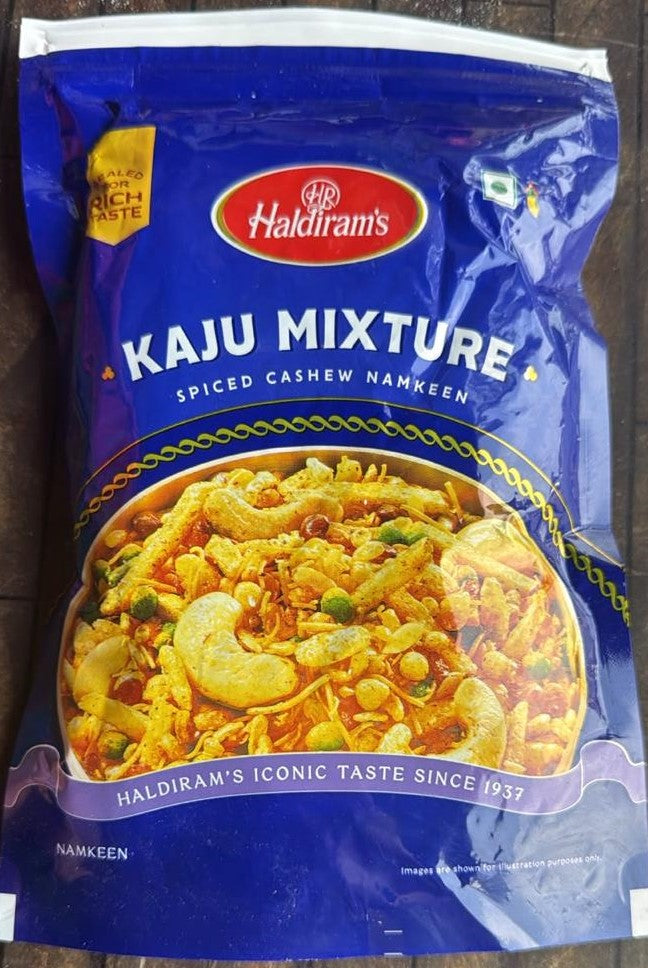 Haldiram's Kaju Mixture - Spiced Cashew Namkeen 200g Code5001
