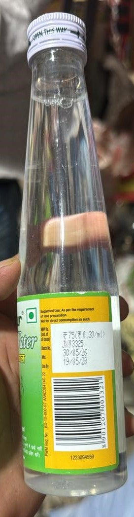 Dabur Kewda Water 250ml bottle