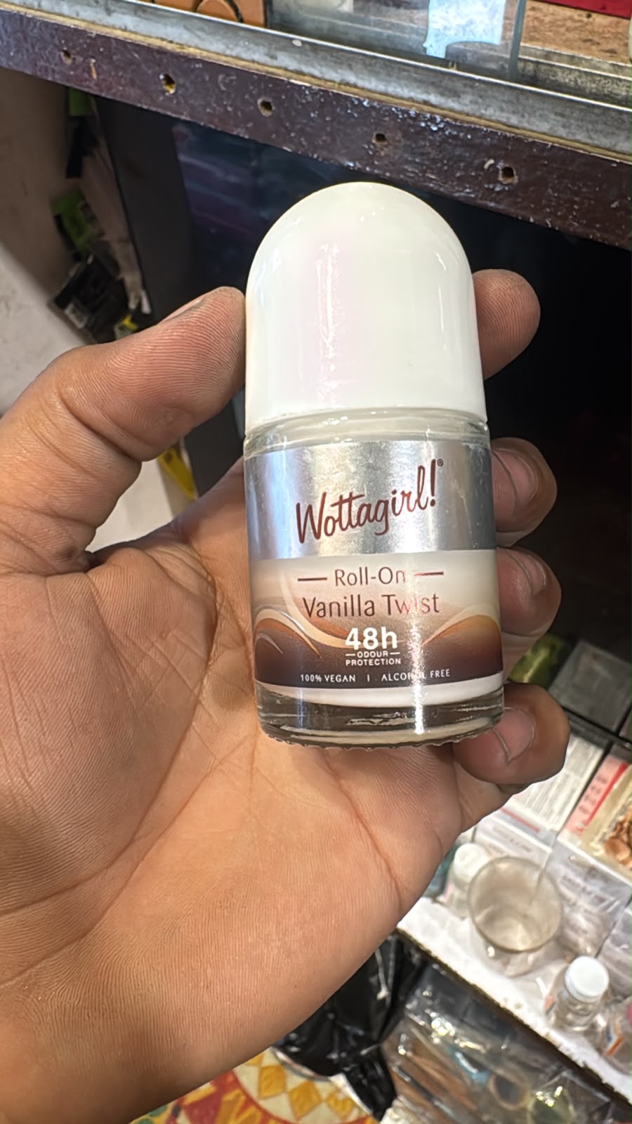 Nottage Girl Roll-On Vanilla Twist back