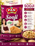 Pan Brand Sooji 500g  Code5001