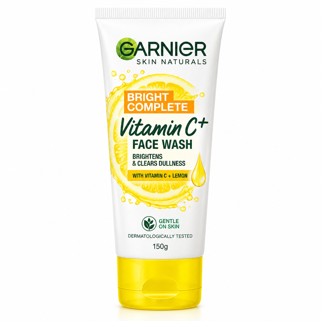 Garnier Bright Complete Vitamin C+ Face Wash catalog product photo