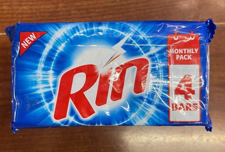 Rin Detergent Bar Monthly Pack 4 Bars