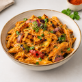 Tandoori sauce pasta with vegetables