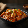 Paneer Do Piyaza with paneer and caramelized onions