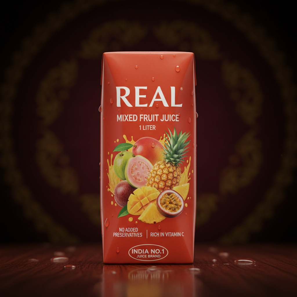 Real Mixed Fruit Juice 1Ltr - Catalog Image 1