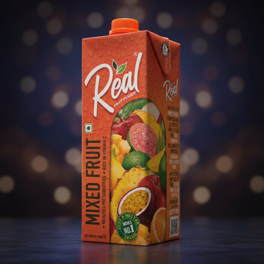 Real Mixed Fruit Juice 1Ltr - Catalog Image 1