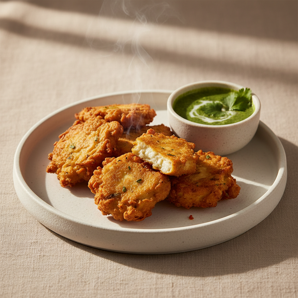 Paneer Pakoda served with chutney 1 kg