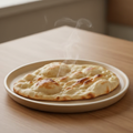 Freshly baked tanduri naan