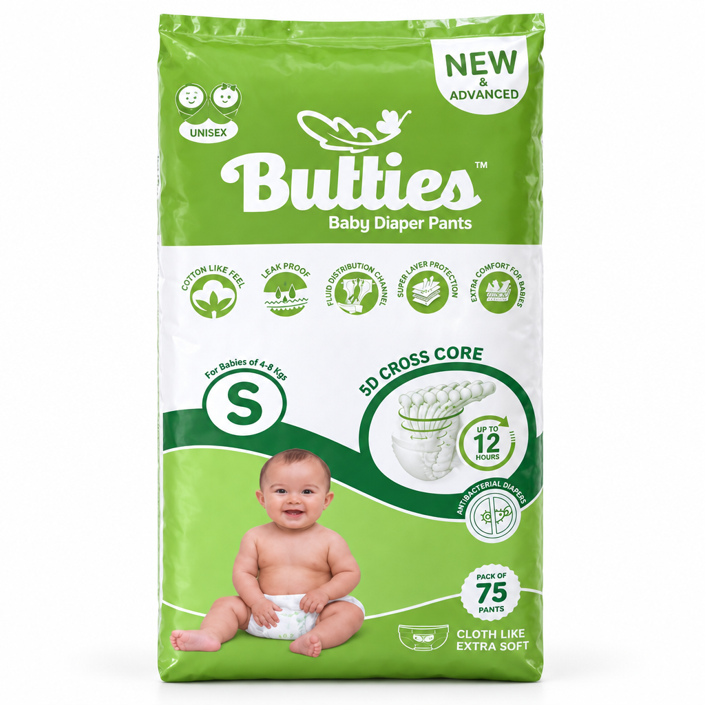 Butties Baby Diaper Pants pack of 75 catalog product photo
