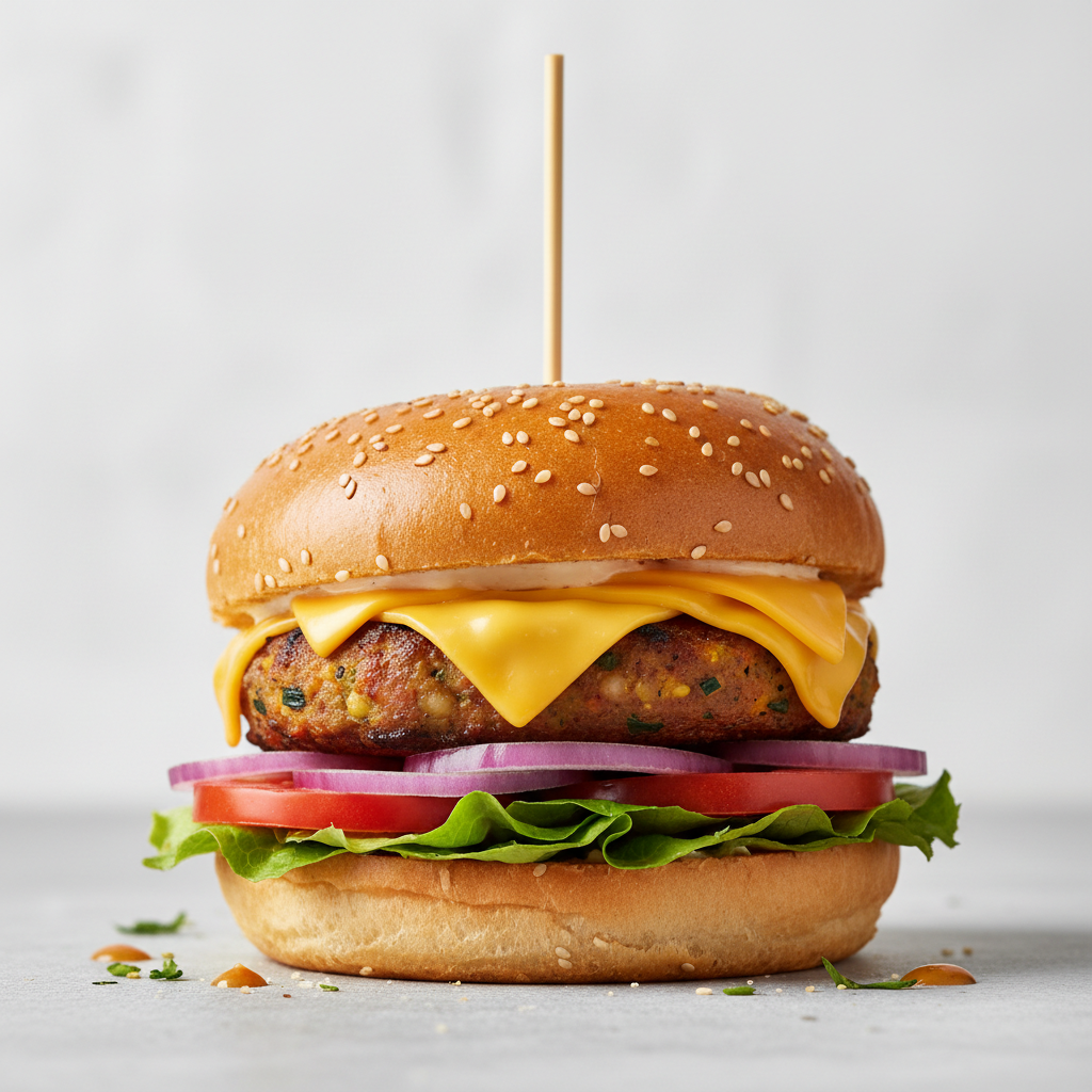 Veg Cheese Burger