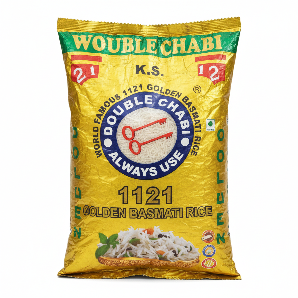 Double Chabi 1121 Golden Sella Basmati - With Package Catalog
