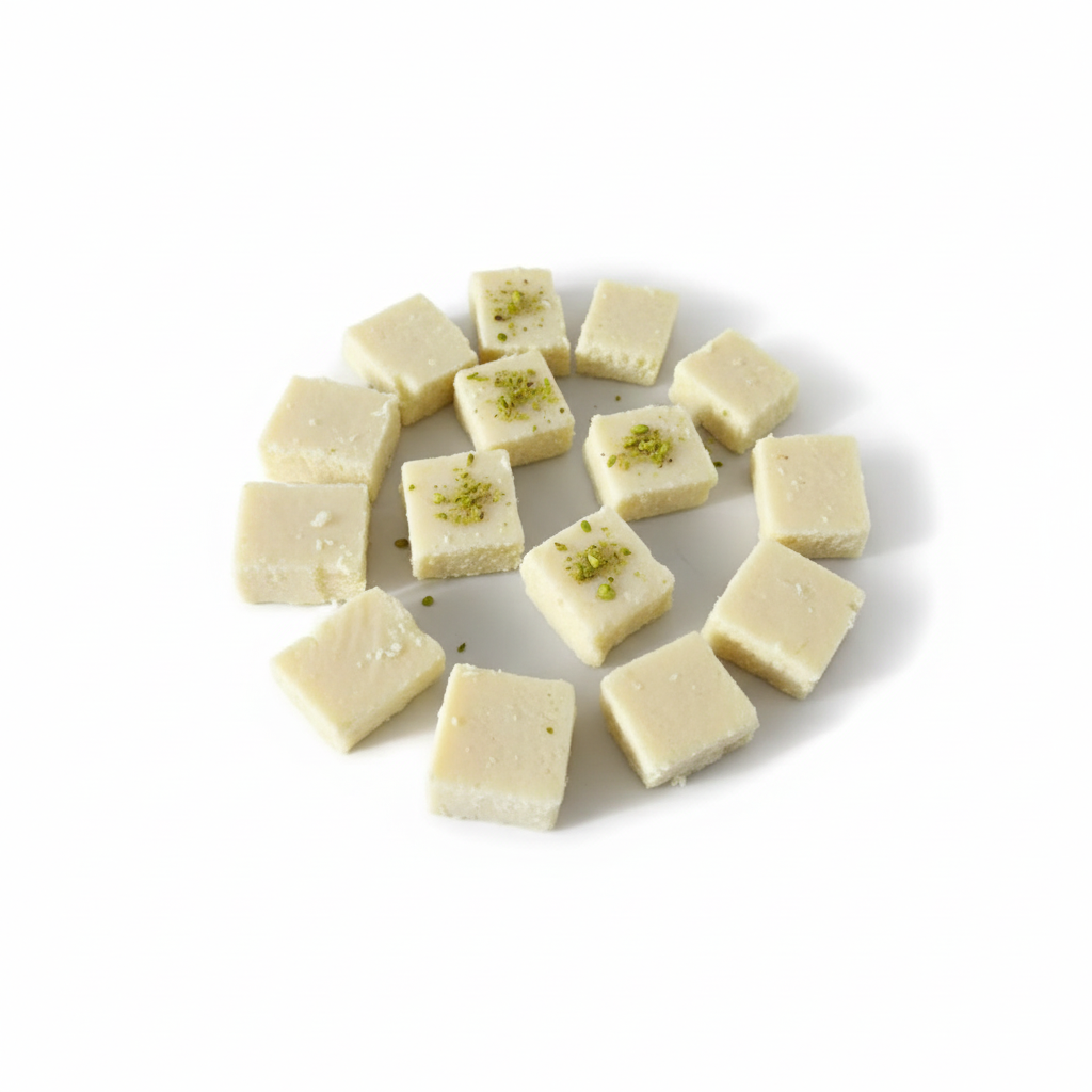 Soft creamy Plain Barfi 1 kg
