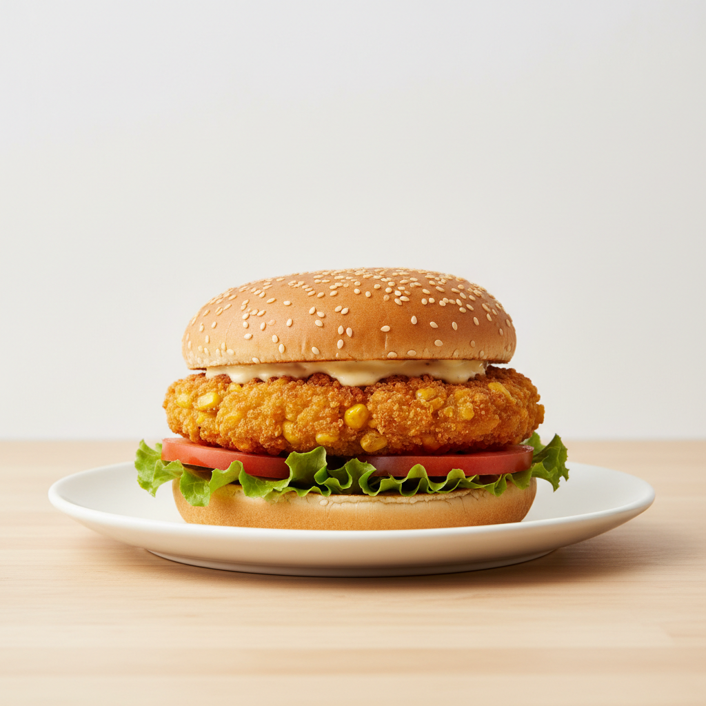 Corn Crunchy Burger