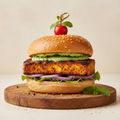 Tandoori Paneer Burger