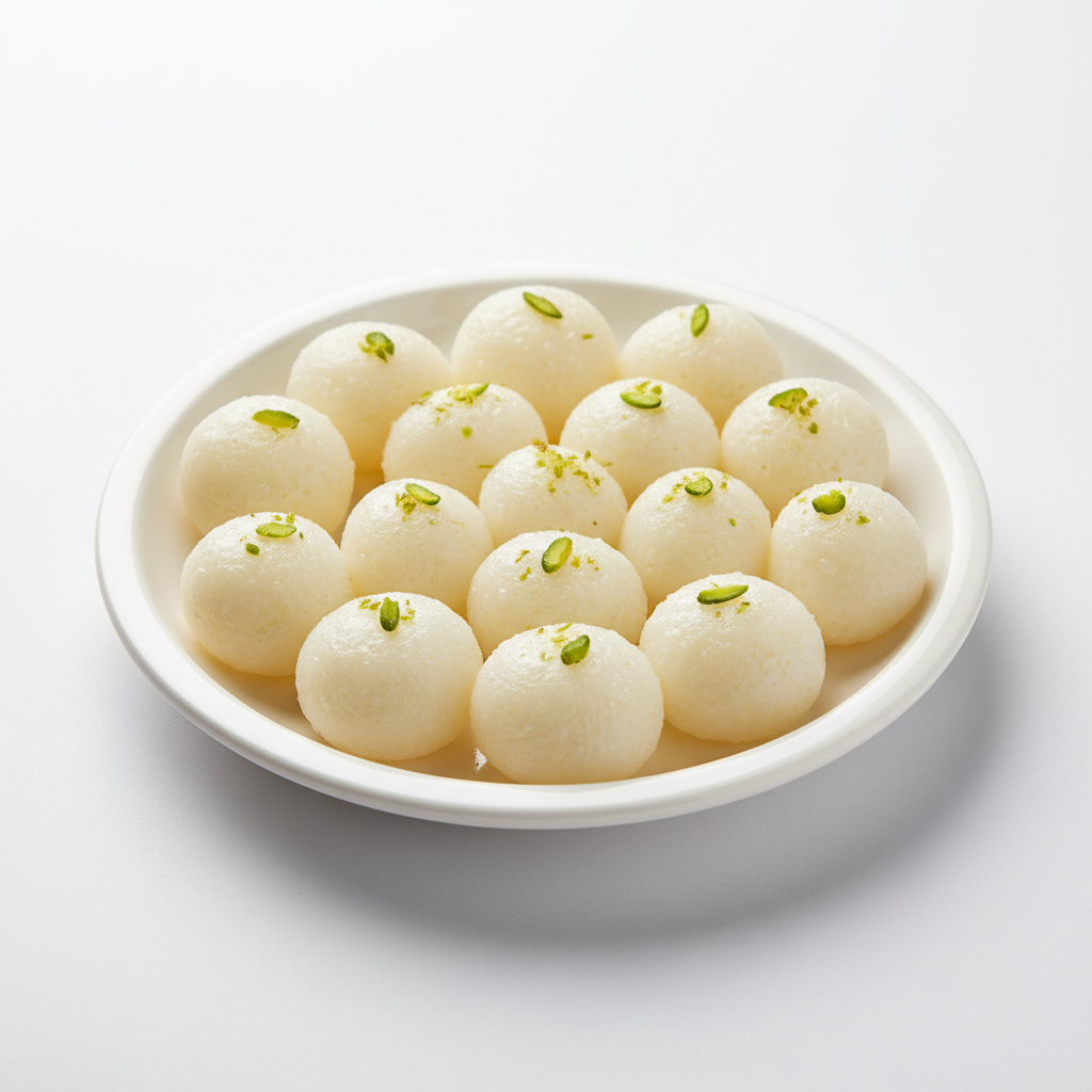 White Chhota Rasgulla sweets 1 kg