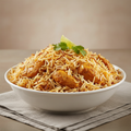 Aromatic Chicken Biryani with basmati rice and tender chicken