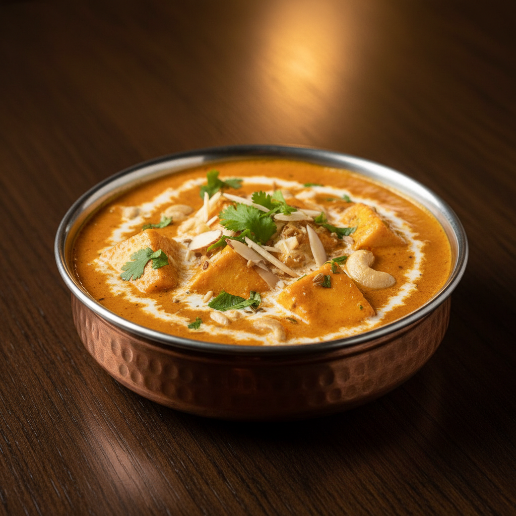 Shahi Paneer with royal creamy gravy