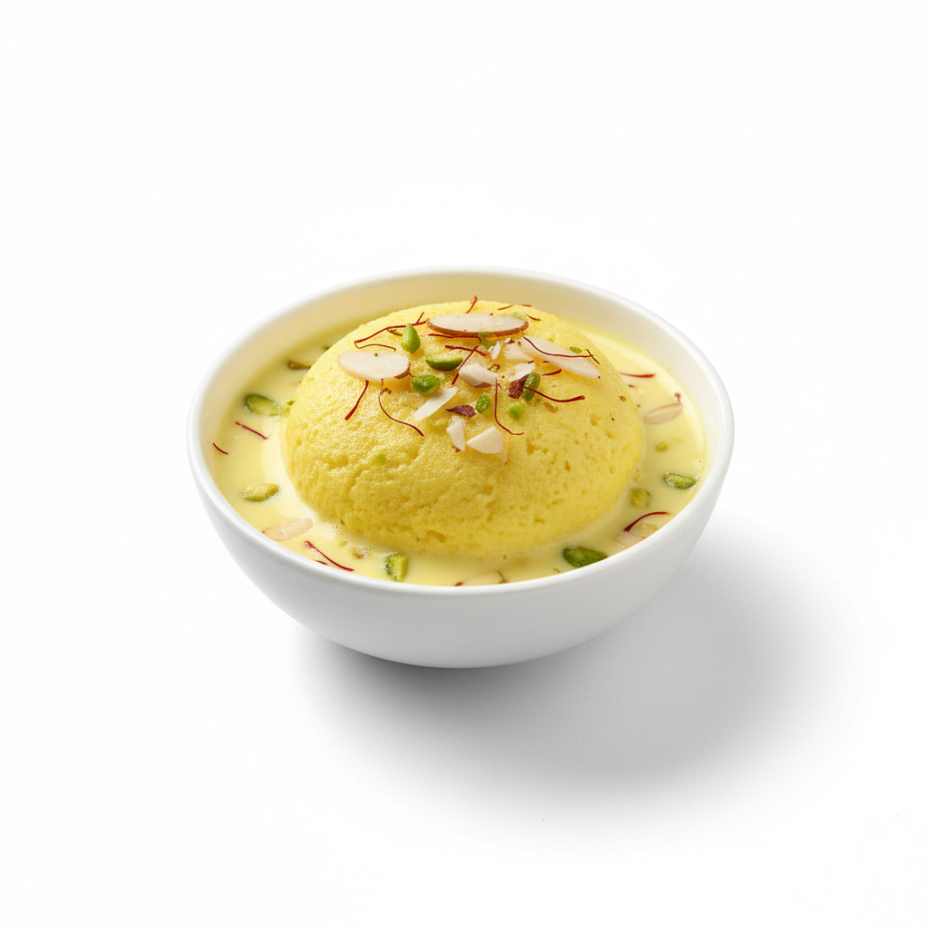 Creamy Ras Malai in saffron milk 1 kg