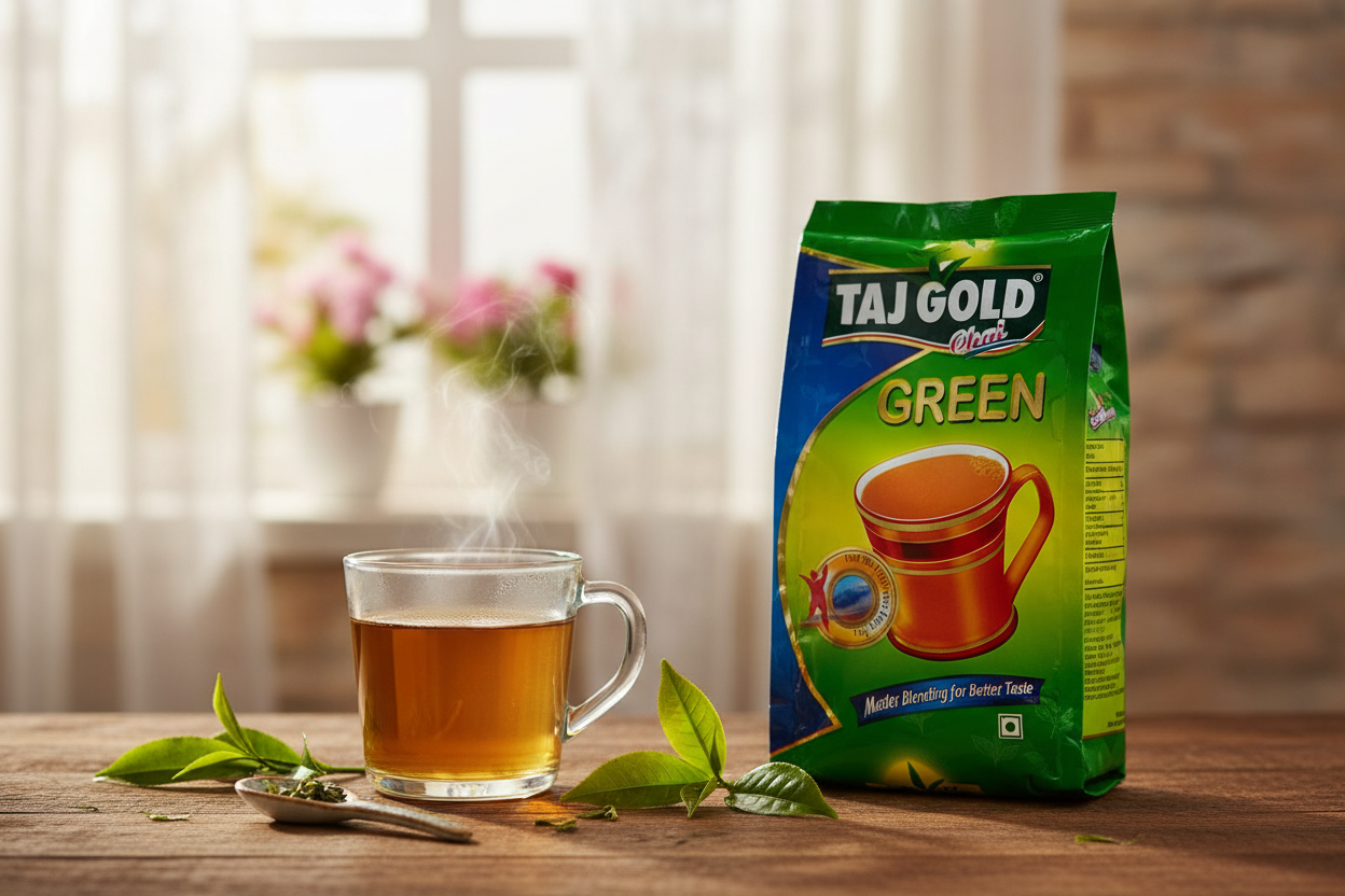 Taj Gold Chai Green lifestyle image