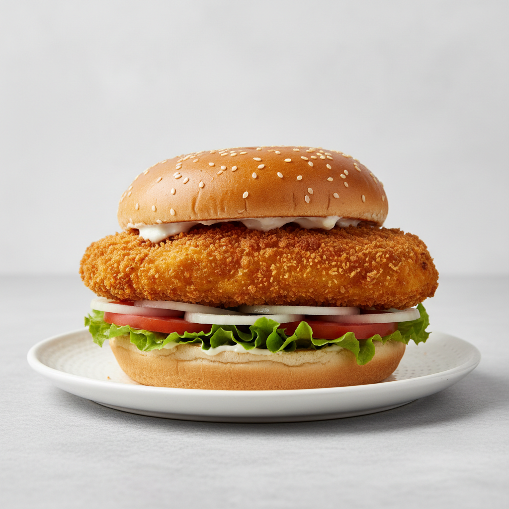 Crunchy Paneer Burger