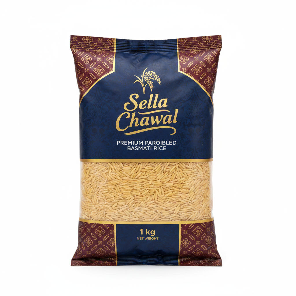 Sella Chawal 1kg - With Package Catalog