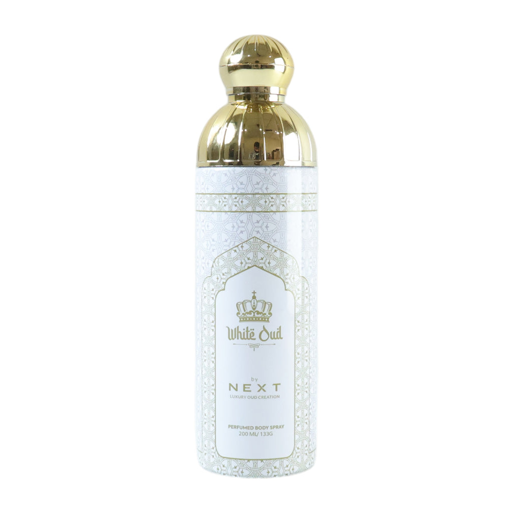 Next White Oud Premium Perfumed Body Spray 200 Ml