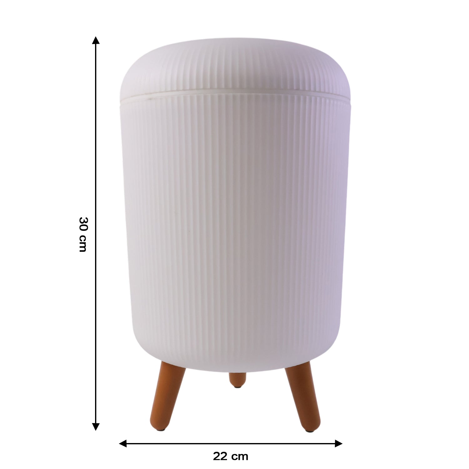 Premium Stylish Mini Dustbin (22x30 Cm 1 Pc)